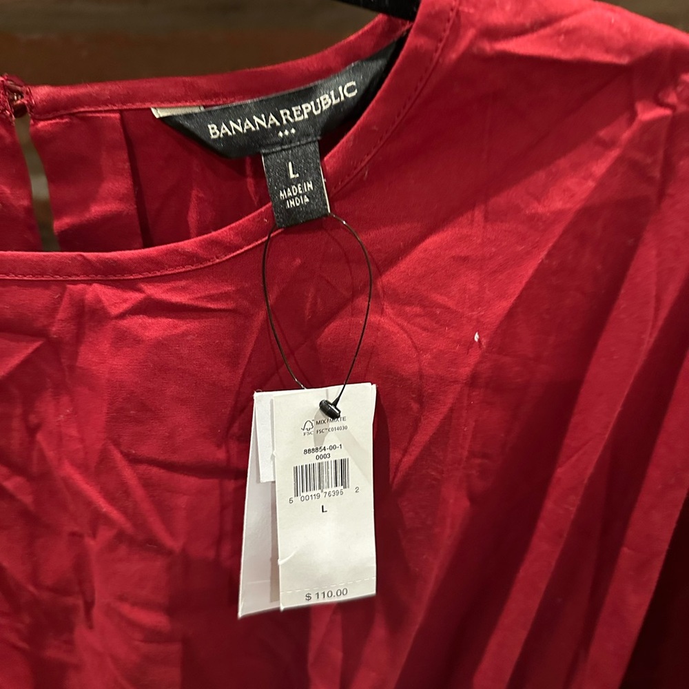 Banana Republic Crimson Dress